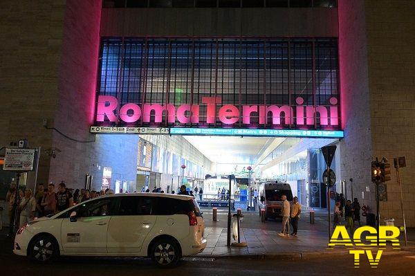 Roma Termini in rosa per l'arrivo del Giro d'Italia foto da comunicato stampa