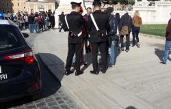 Carabinieri controlli centro storico piazza Venezia