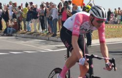 giro d'Italia lungomare Ostia passaggio dei corridori