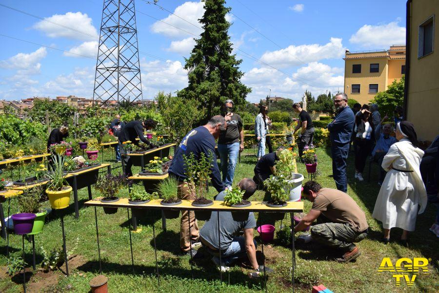 Alzheimer orti terapeutici e giardini sensoriali