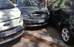 Incidente stradale in Via Ramazzini