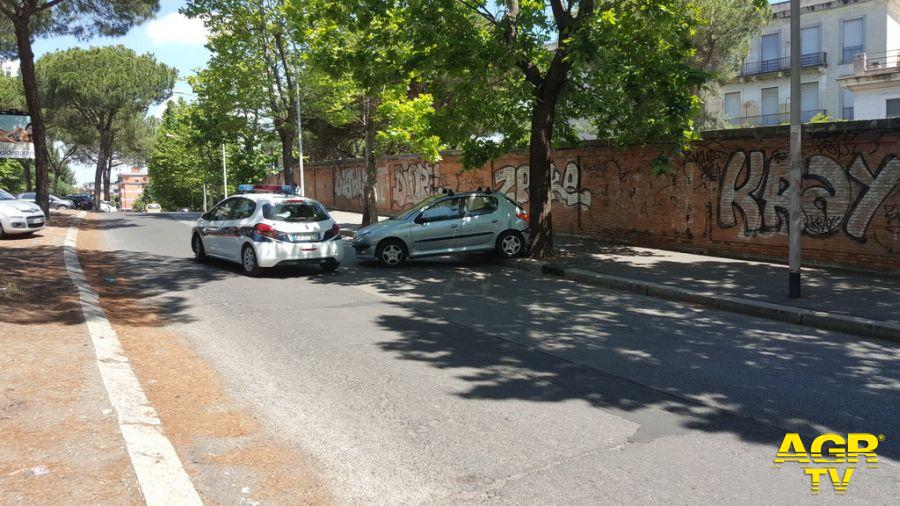 Incidente stradale in Via Ramazzini