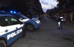 Polizia blitz ad Ostia