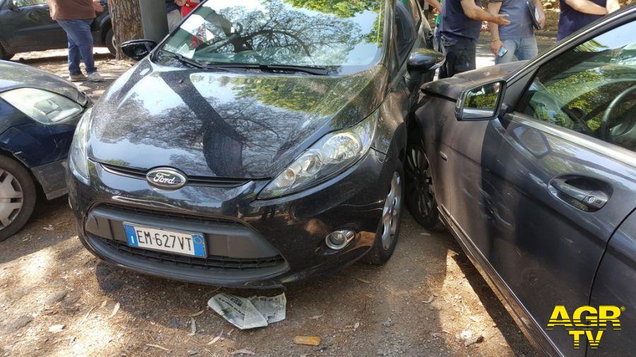 Incidente stradale in Via Ramazzini