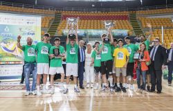 Volley scuola il Leonardi da Vinci vincitori junior maschile