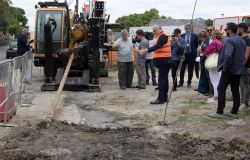 Roma, nuova fognatura nel XV Municipio, sopralluogo del sindaco