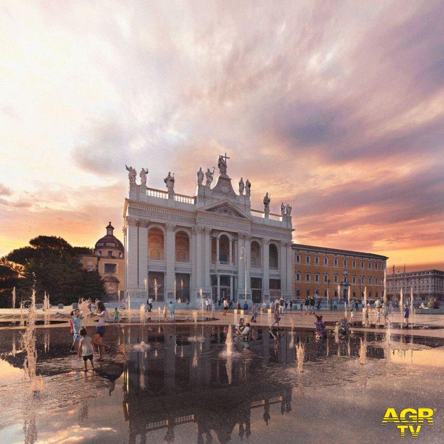 Giubileo 2025 la nuova piazza San Giovanni