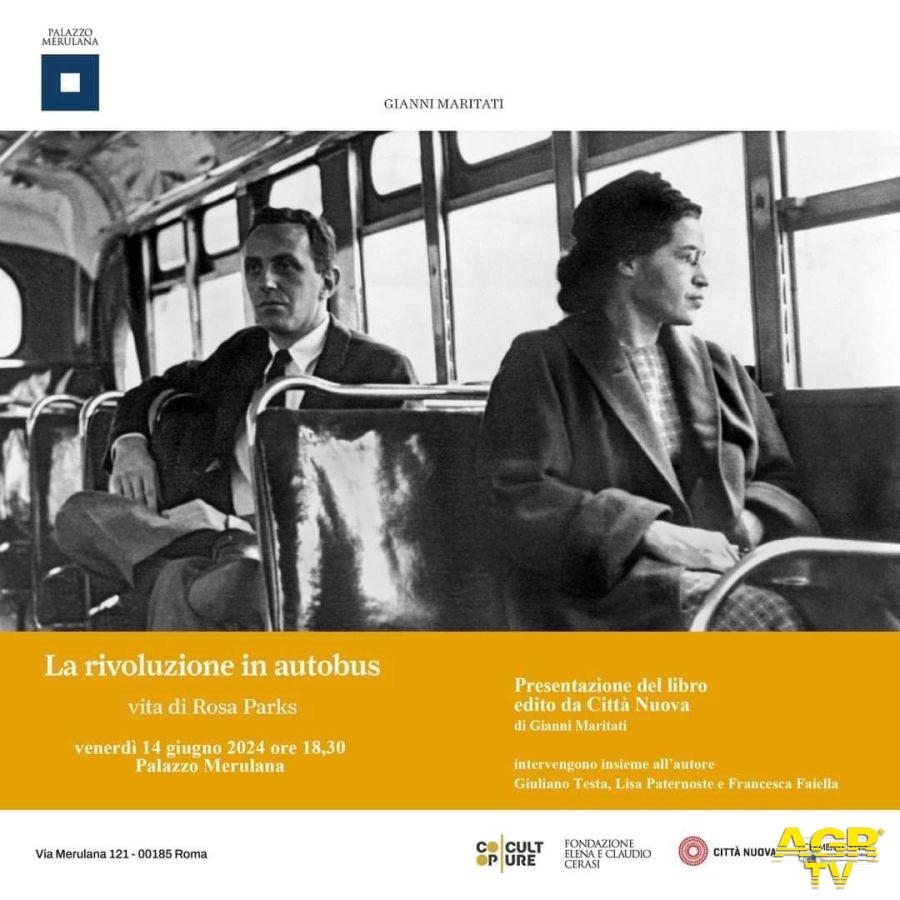 La rivoluzione in autobus la storia di Rosa parks locandina evento presentazione