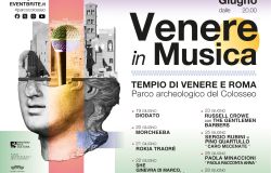 Roma, III edizione Venere in musica al Tempio di Venere dal 19 al 28 giugno