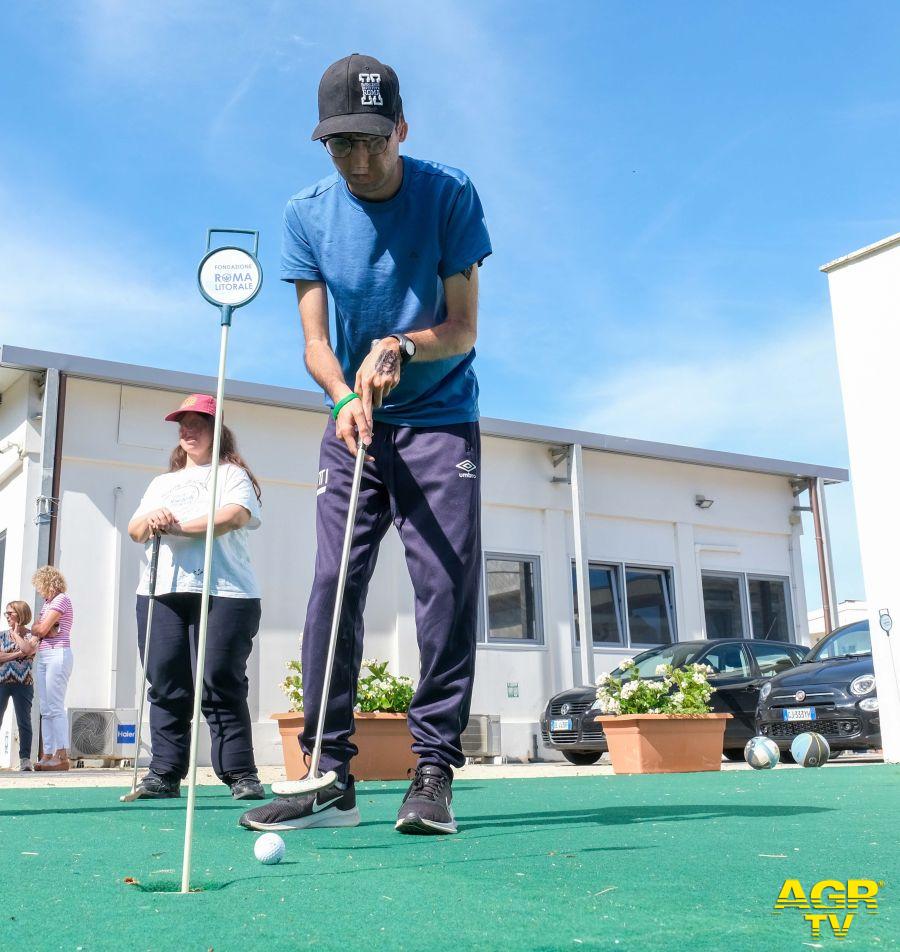 Campo golf bambini fondazione litorale