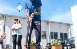 Ostia, un campo da golf per bambini nel Centro per la riabilitazione sul lungomare