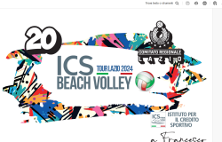 ICS Beach Volley Tour Lazio logo