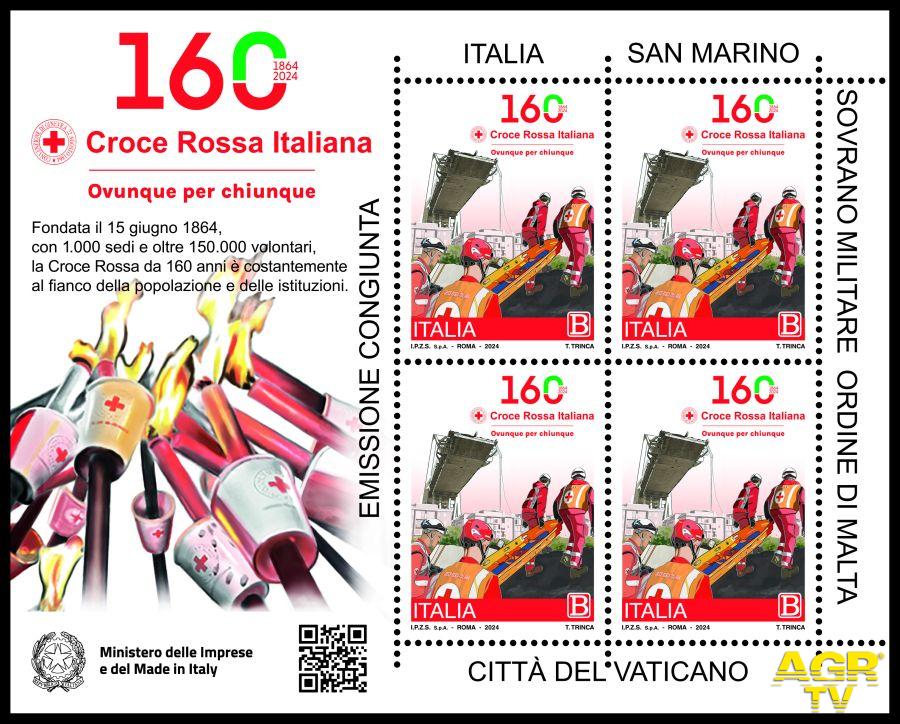 Francobollo Croce Rossa Italiana