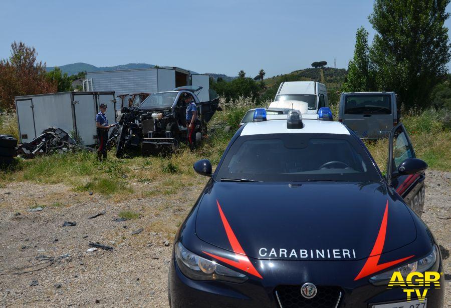 Carabinieri Palestrina area sequestrata