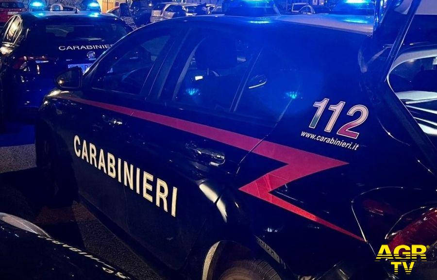 Carabinieri intervenuti Montesacro