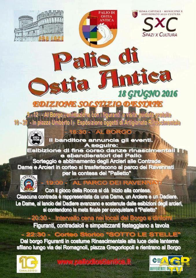 Il palio della chiave ad Ostia Antica Il palio della chiave ad Ostia Antica