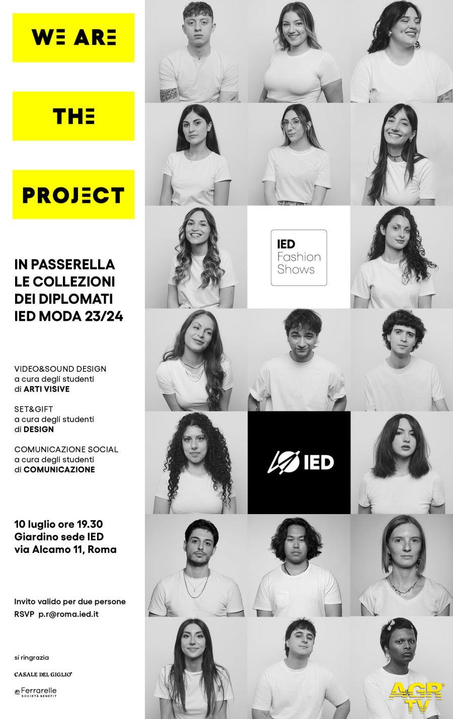 IED Roma Fashion Show 2024: We Are the Project – Sfilano le Storie dei Migliori Talenti del Design