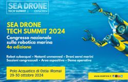 Sea Drone Tech Summit, dal 29 al 30 ottobre il congresso sulla robotica marina al polo acquatico di Ostia