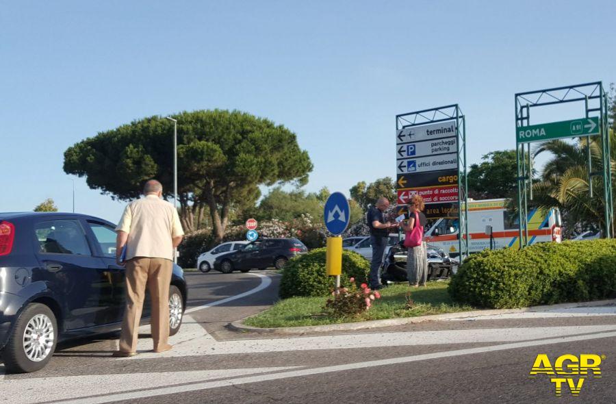 Incidente Stradale sulla Roma Fiumicino