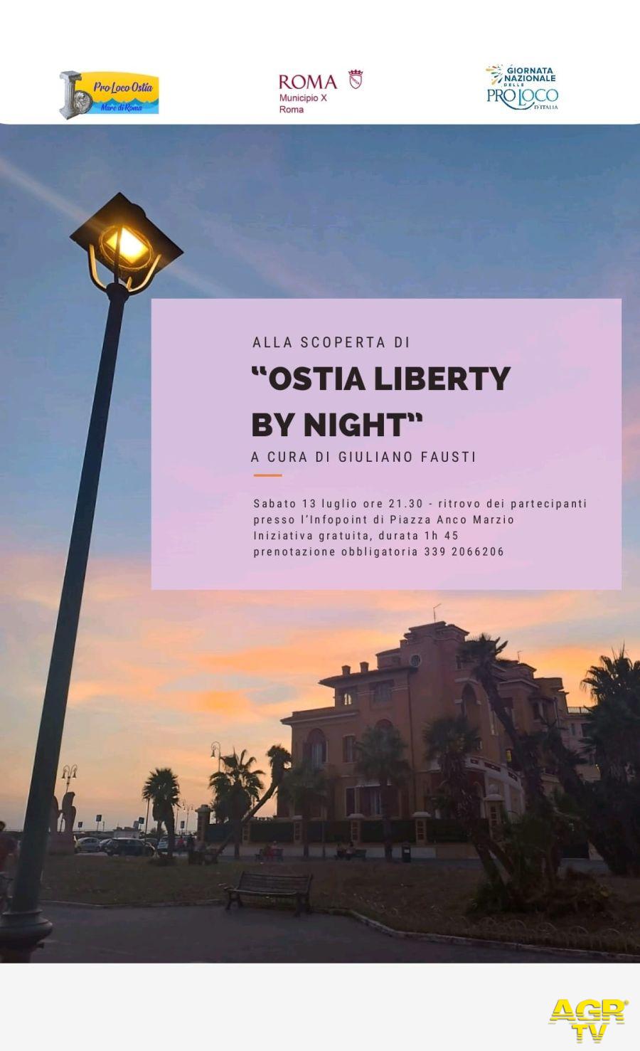 Ostia Liberty by night locandina evento