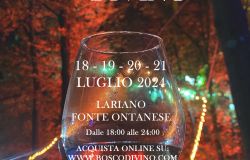 Lariano, Bosco di vino esperienza enogastronomica sensoriale all'interno del Parco dei Castelli Romani