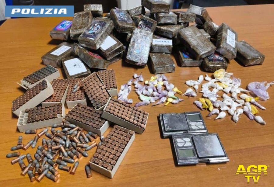 Roma, giro di vite della Polizia contro il traffico di droga, sette persone arrestate