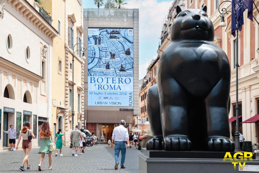 Urban Vision per mostra Botero a Roma ph credit Urban Vision Group