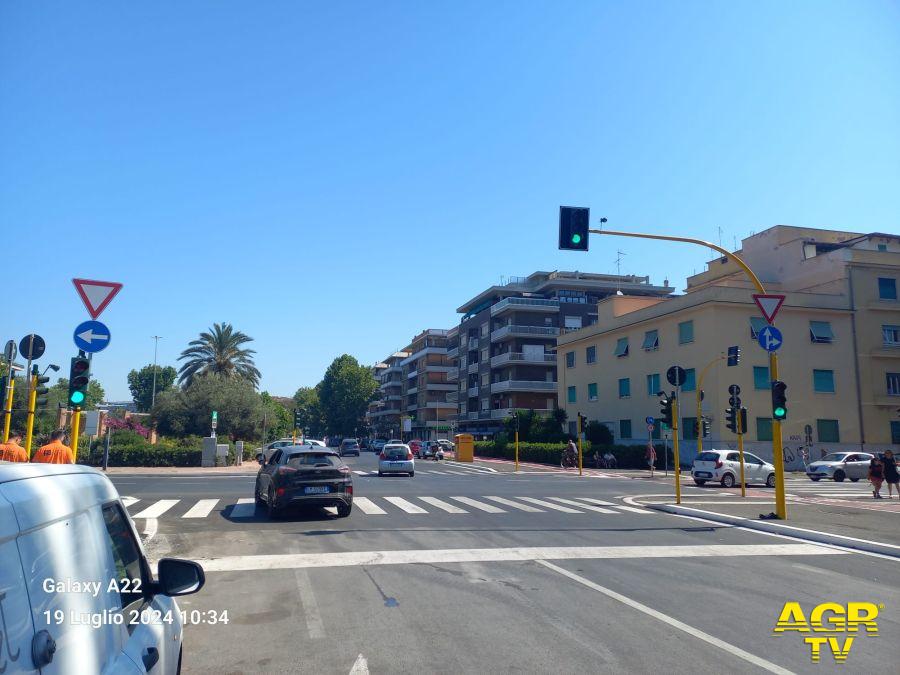 semaforo corso duca di genova intersezione con via Repubbliche Marinare