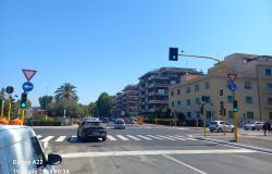 Ostia, nuovo impianto semaforico all'incrocio tra corso Duca di Genova e via delle Repubbliche Marinare