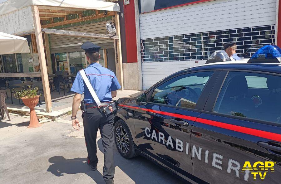 Carabinieri Tivoli l'equipaggio intervenuto