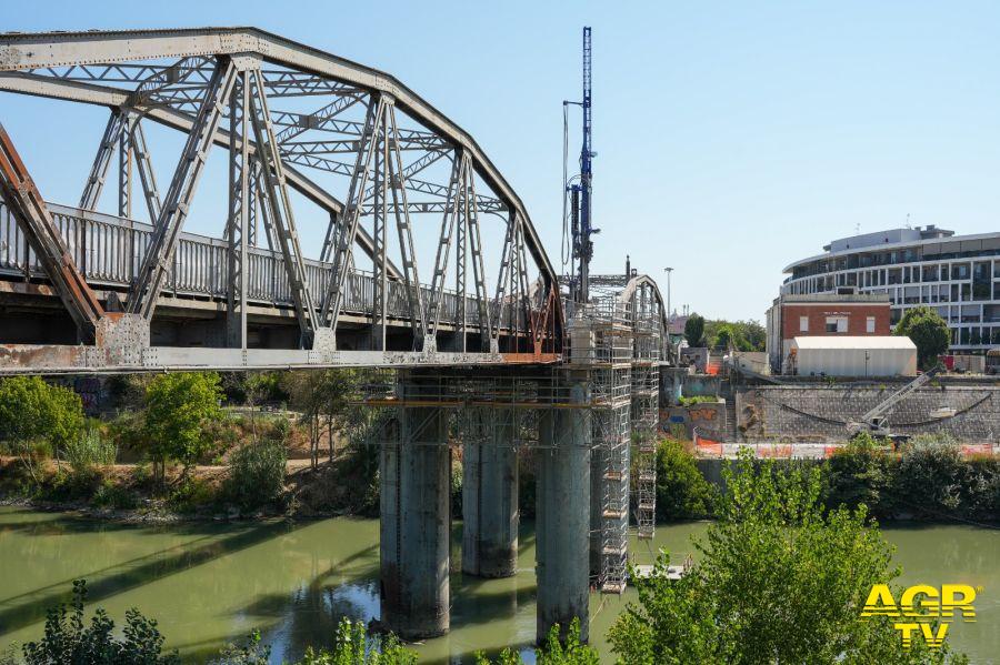 Ponte Industria sopralluogo sindaco