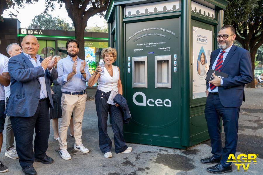 Casa dell'acqua inaugurazione a Testaccio