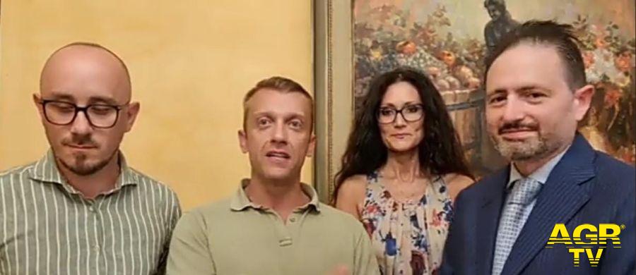 Nicola Magno, Vincenzo Inciampo, Paola Vegliantei e Ezio Bonanni