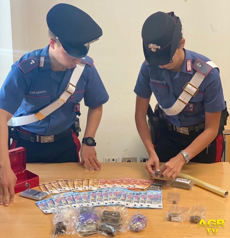 Carabinieri la droga sequestrata Divino Amore - Pomezia