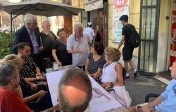 Roma, lavori Porta Pia, Segnalini incontra i commercianti ed il presidente del II Municipio Del Bello