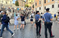 Ferragosto, operazione sicurezza, il centro di Roma sotto il controllo de i Carabinieri, 11 arresti