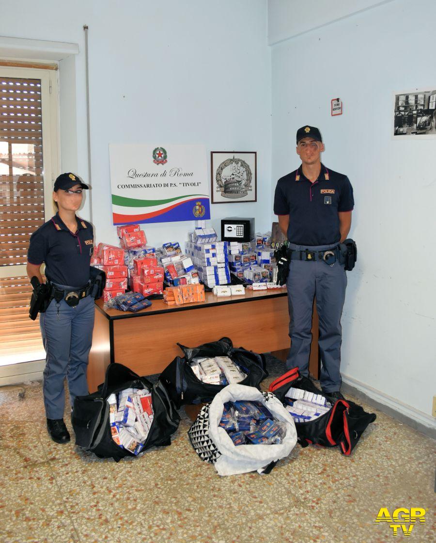 Polizia Guidonia la droga sequestrata 200 kg. hashish