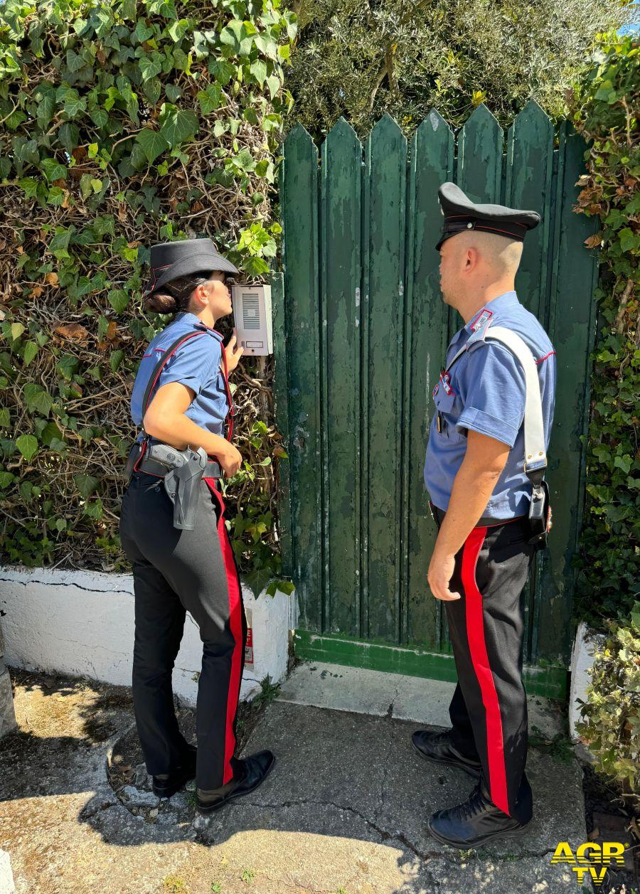 Carabinieri controlli ai B&B