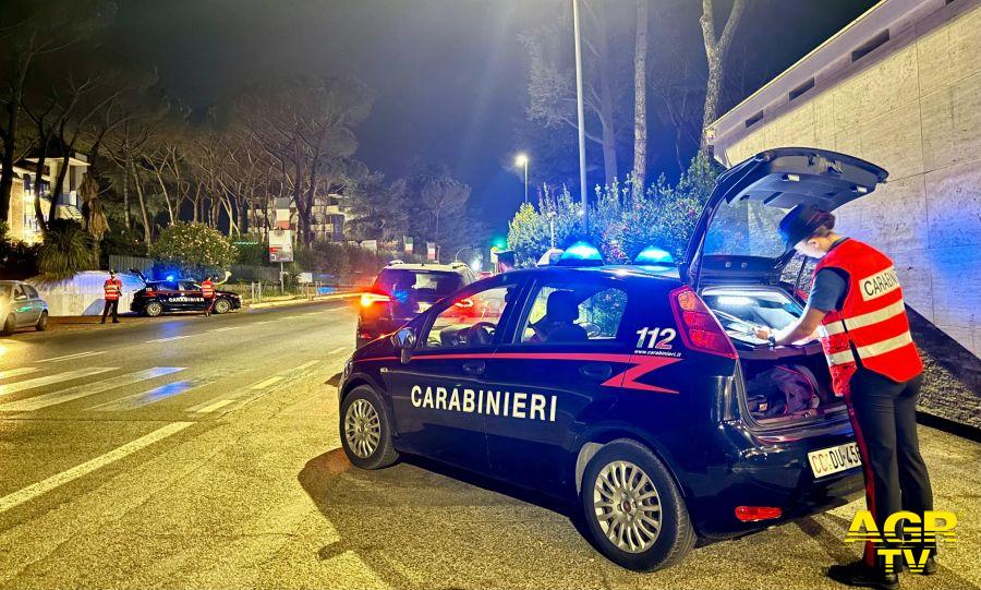 Carabinieri i controlli sulla Cassia