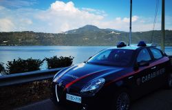 Carabinieri intervenuti Castelgandolfo