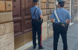 Carabinieri la pattuglia intervenuta