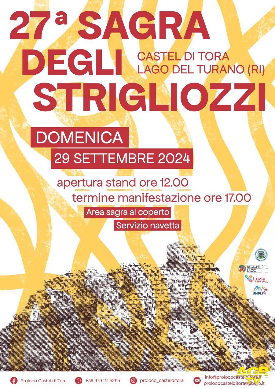 Castel di Tora celebra i suoi amati Strigliozzi il 29 settembre