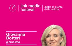 Giovanna Botteri Link Media Festival locandina facebook