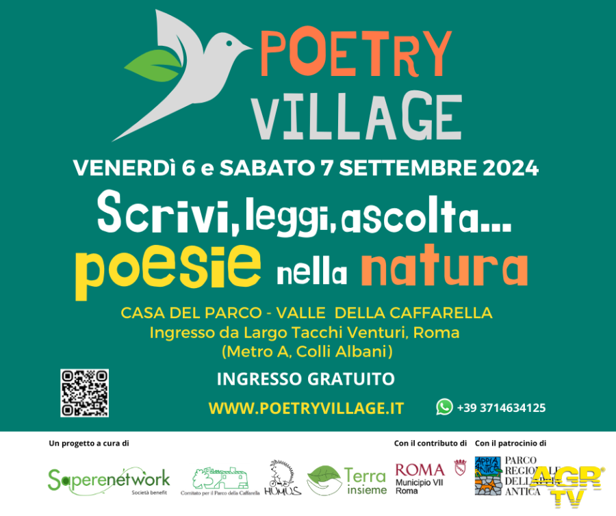 Poetry Village locandina evento