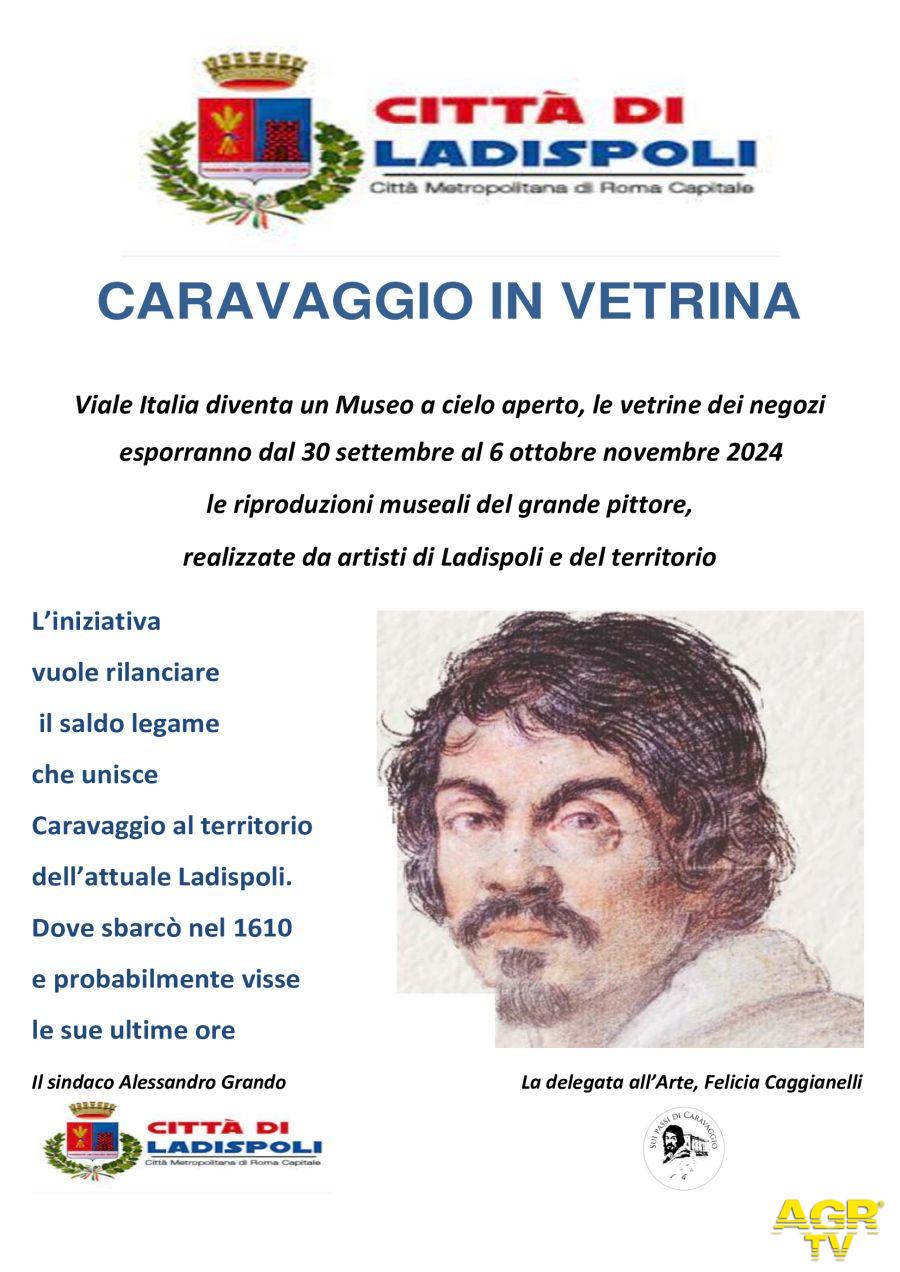 Caravaggio in vetrina