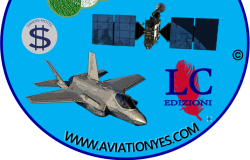 adesivo tondo Aviation Yes