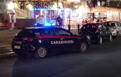 Carabinieri intervenuti nella tentata rapina