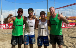 Beach Volley, il Lazio brilla nell'U.20 maschile, la coppia Gabriel Marini Da Costa-Iurisci conquista l'oro