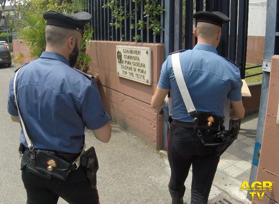 Carabinieri stazione via Casilina