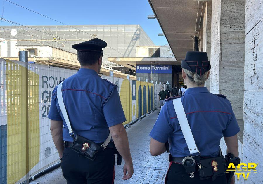 Carabinieri controlli a Teermini